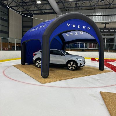 Tente gonflable SHELT-R Volvo Discover Group