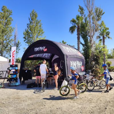 Tente gonflable SHELT-R Pump Party Tour