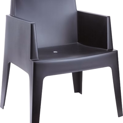 Fauteuil du salon de jardin (disponible en gris anthracite, voir photo de l'espace VIP)