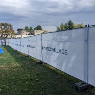 Bâches Héras INSEEC